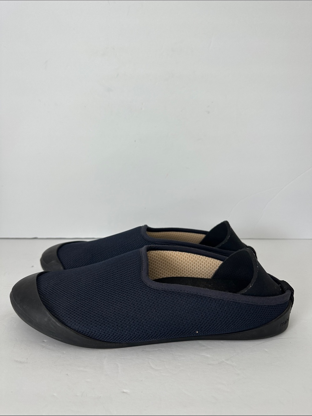 Mahabis Men’s Summer Slip-On  Casual Slippers Navy 9.5